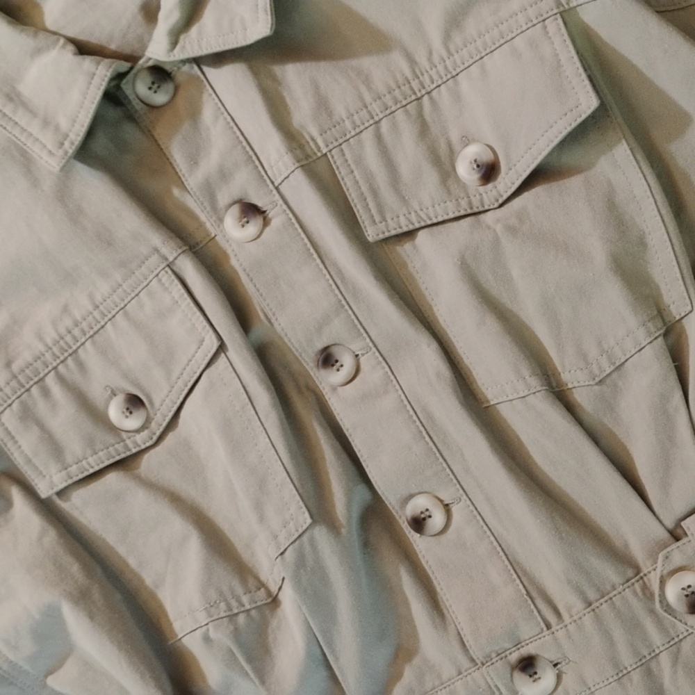 Mable Khaki Jumpsuit Boilersuit - Picture 4 of 9